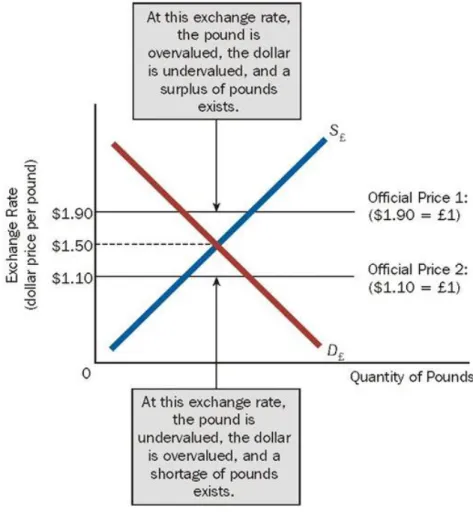 Figure 1: A Fixed Exchange Rate System 