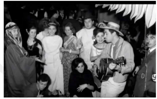 Şekil 26. ODTÜ hafta sonu şenliklerinden, 1960  (Kan 2019) .  
