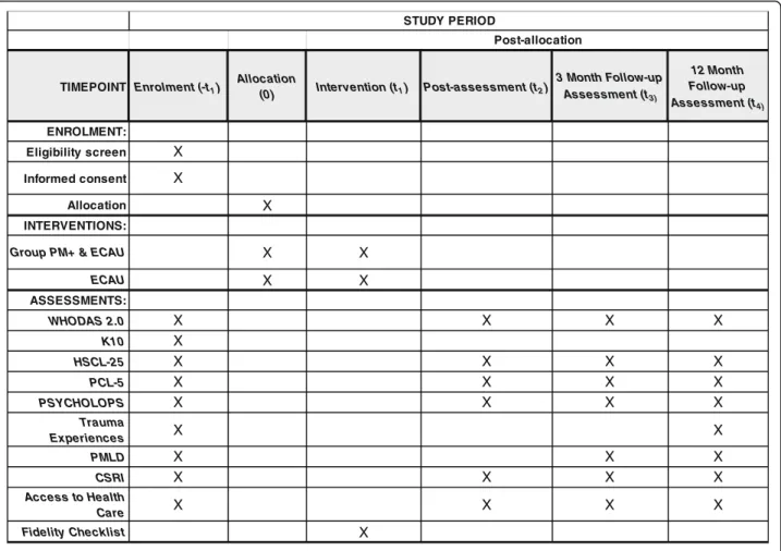 Fig. 2 Overview of the study measures