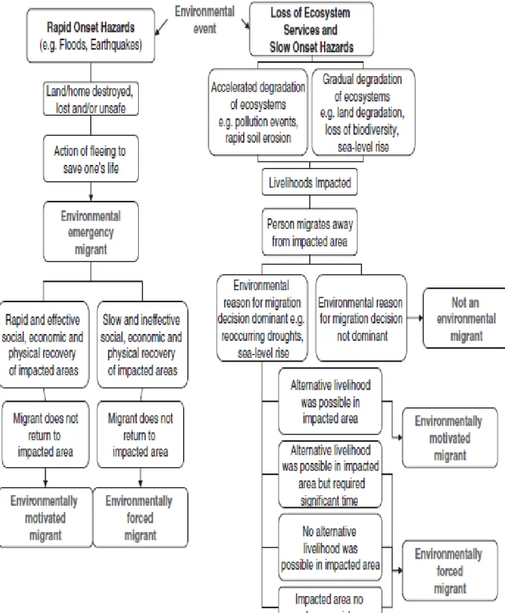 Figure 4: A decision framework for environmentally induced migration  84