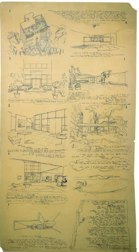 Şekil 2.1. Meyer Villası için Madam Meyer’e yazılan mektup, Le Corbusier, (1925) 25                                                  
