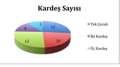 Grafik 6: Ailedeki Çocuk Sayısı 