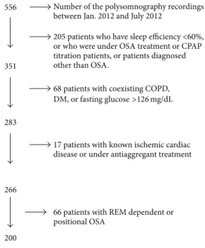 Figure 1: Exclusion chart of patients.