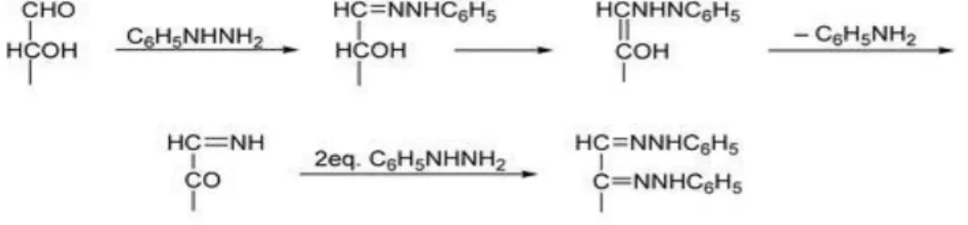 ġekil 9: Fenilhidrazin reaksiyonu 