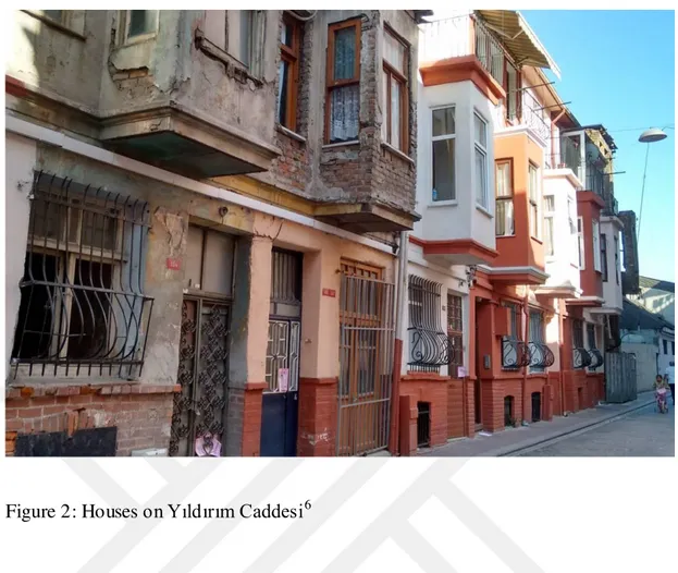 Figure 2: Houses  on Yıldırım Caddesi 6