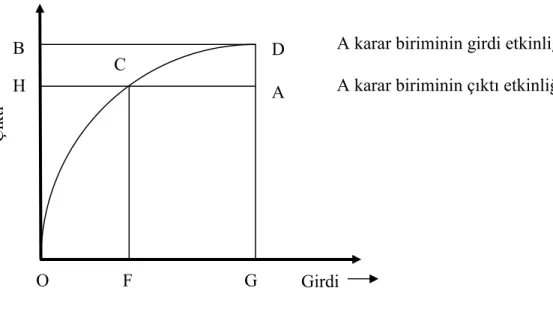 Şekil 1.4. Girdi ve Çıktı Etkinliği 