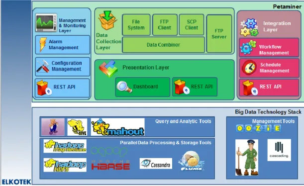 Figure 11: Petaminer Big Data Solution Platform 