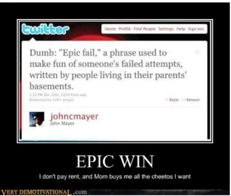 Illustration 3.3. The Cycle of Win &amp; Fail Cheezburger.com.  http://goo.gl/drs8v