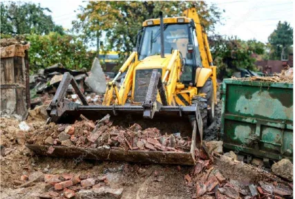 Figure 1.2 Dozer for Debris Removal