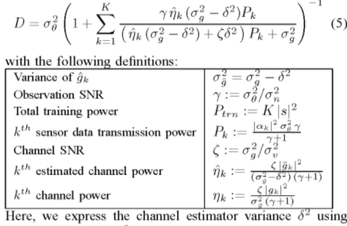 Fig. 2. Training and Data Transmission Phases