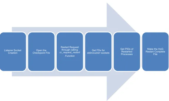 Figure 6- Checkpoint Restart Workflow 