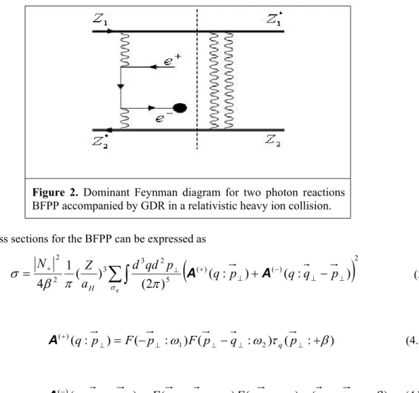 Figure  2.  Dominant  Feynman  diagram  for  two  photon  reactions 