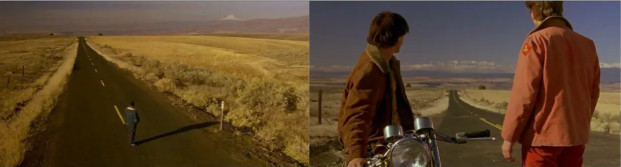 Figure 2.1  Screenshots. My Own Private Idaho. © 1991 New Line Cinema. 