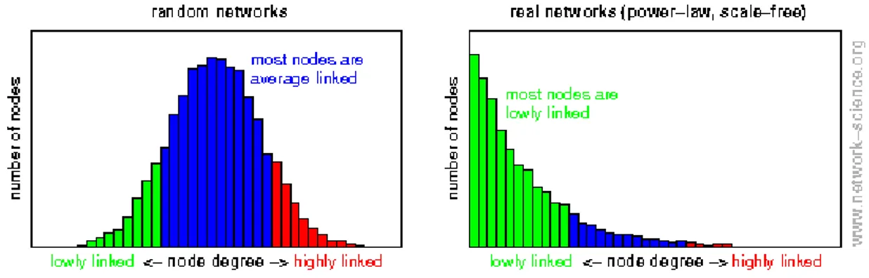 Figure 2.  2 Random and real networks (scale-free) 