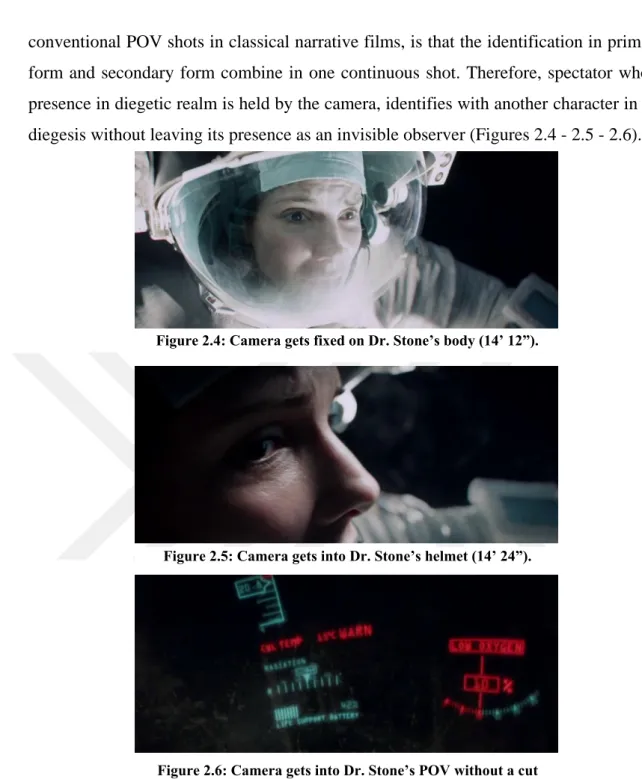 Figure 2.5: Camera gets into Dr. Stone’s helmet (14’ 24”).  Figure 2.4: Camera gets fixed on Dr