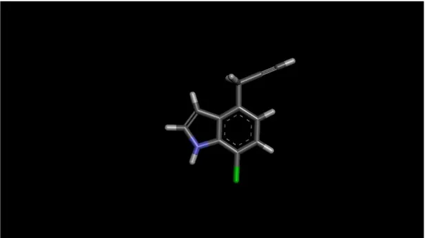 Figure 4.5: 3D structure of ligand SA00014 