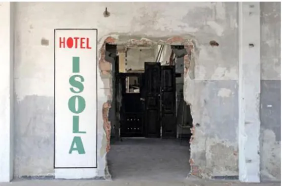 Şekil 3.10: Hotel Isola, İtalya 2012,  