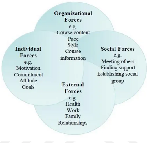 Figure 2.1: Categories of forces (after Mackie, 2001:  267) 