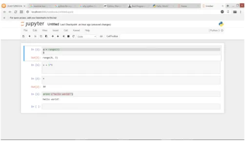 Figure 3.3: Jupiter Notebook
