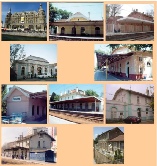 Figure 4. Photographs of some of the historic structures (color figure available online).