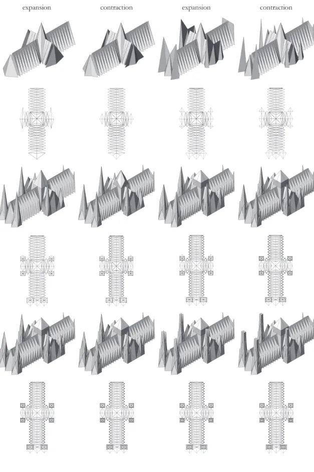 Figure 10. Metamorphic development of  Laon Cathedral, phase 3. 
