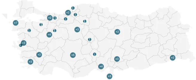 Table 2.3 Turkey’s coal-fired power plants*   Source: End Coal, 2018 