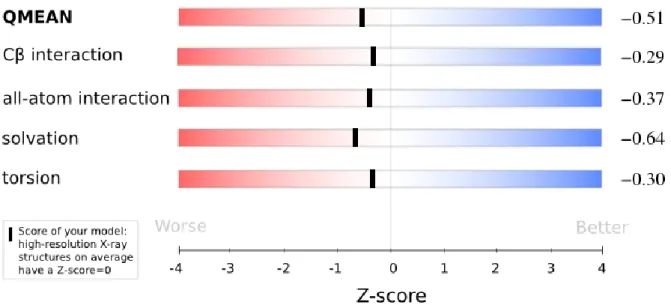Figure 3.1 Swiss-Model Alligment 