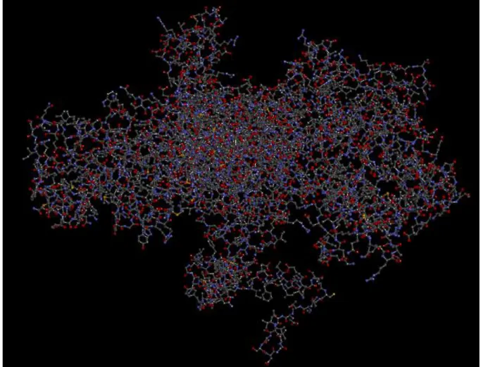 Figure 3.7 Atomic base viewing by Phyre Server 