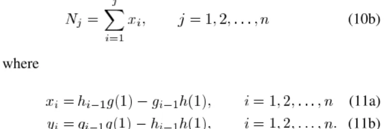 Fig. 2. Commensurate line extraction.