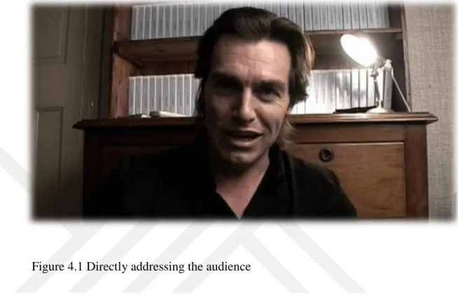 Figure 4.1 Directly addressing the audience 