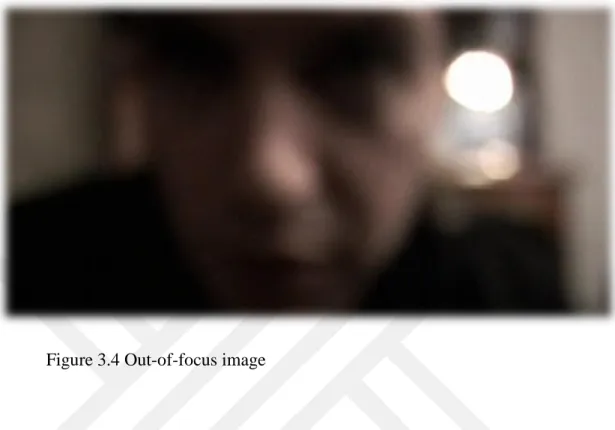 Figure 3.4 Out-of-focus image 