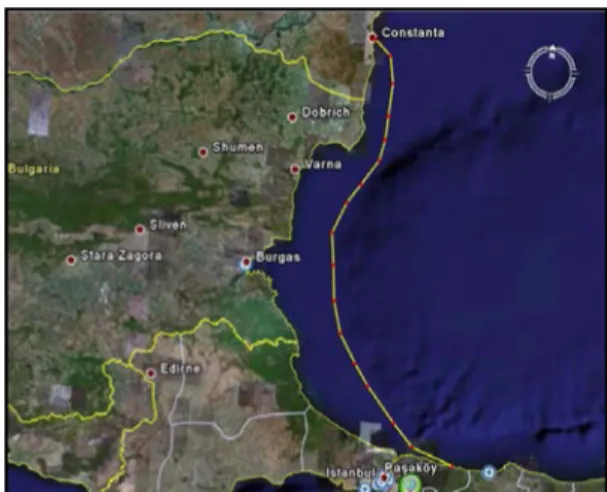 Figure 4  shows  the  regional  view  in  relating  to  the  Turkish­ Romanian  undersea  cable  to  the  research  question  of  creating  regional  energy  hubs  for  transition  to  low  carbon  energy 