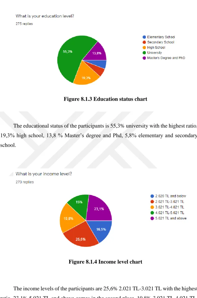 Figure 8.1.3 Education status chart 