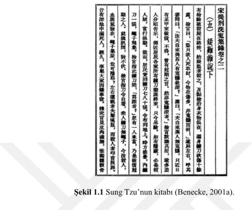 Şekil 1.1 Sung Tzu’nun kitabı (Benecke, 2001a). 