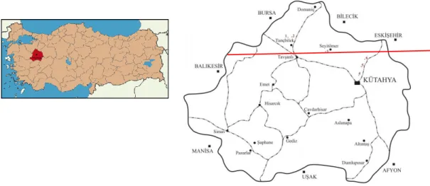 Figure 1. Site location map of the study area. 