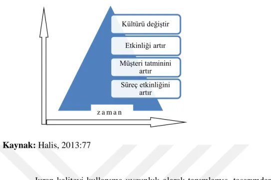 Şekil 3.6: Kurumsal Değişim-Dönüşüm Piramidi 