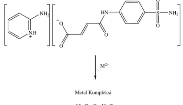 Şekil 3. Metal Komplekslerinin Sentezi   