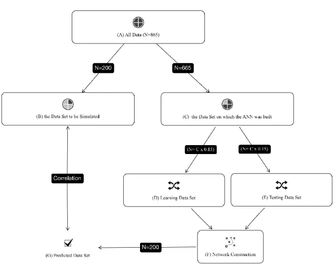 Figure 3.  Data set operations for network construction. 