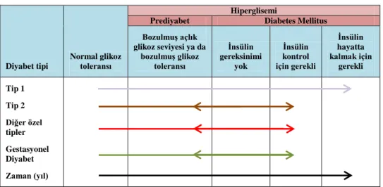 ġekil 2.1 Etiyolojik tipler ve evreleri 