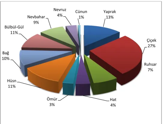 Tablo 4.1: Bahar Mevsimi 