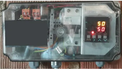 Şekil 7.3. Elektronik kontrollü oransal vana panosu. 