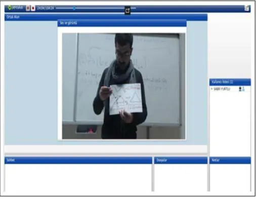 Şekil  2.4’de  görüldüğü  üzere  öğrencilere  hazırlanan  video  derslerin  mail  adreslerine gönderilmesi ve bilgilendirilmelerini içeren görüntü paylaşılmıştır