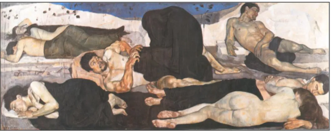 Şekil 3: Ferdinand Hodler; Gece. [10] 