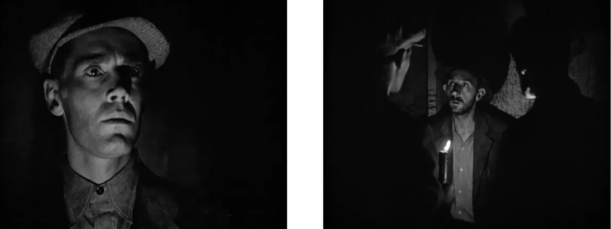 Figure 3: Samples for darkness of the film and chiaroscuro lighting. 