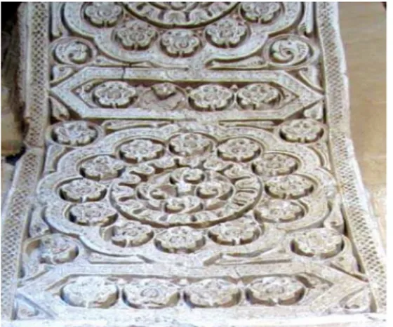 Figure 2:  irregular hexagon adjacent to  the arc of mosques