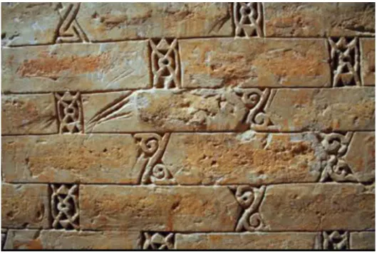Figure 5: stamp plaster decorations 
