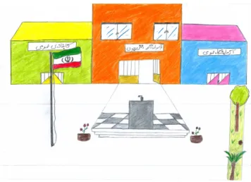 Figure 5: Distribution of frequency of the child about colors and natural elements in school  NATURAL ELEMENTS 