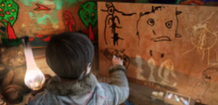 Figure 4: The child in the game Metro Last Light 