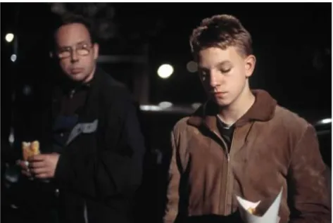 Figure 3. Olivier and Francis, in The Son, Dardennes Brothers, 2002. 
