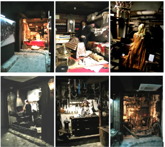 Figure 4: Bursa City Museum, Handicrafts Bazaar Basement Floor  (Photograph:Muna Silav) 